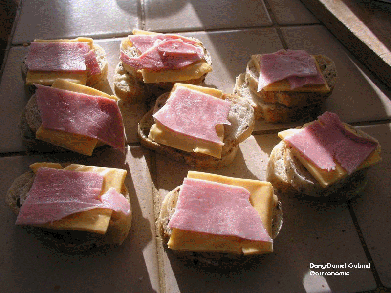 grillchease au jambon a la baguette par dany daniel gabriel