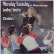 DALIDA - Monday tuesday - Maxi 45T