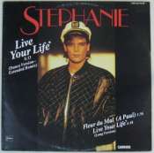 STÉPHANIE - Live your life - Maxi 45T