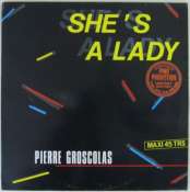 GROSCOLAS PIERRE - She's a lady - Maxi 45T
