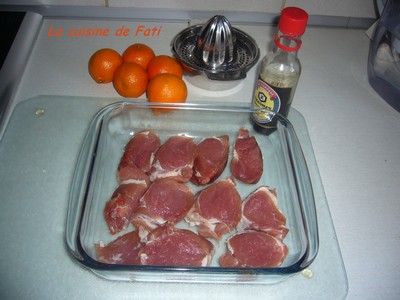 Blog de fati78 : LA CUISINE DE FATI, FILETS MIGNONS AUX CLEMENTINES