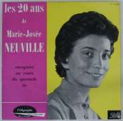 NEUVILLE MARIE-JOSÉE - Les 20 ans - 25 cm