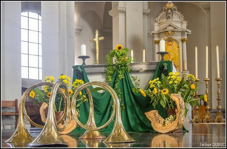 Trompe de chasse, Veneurs de Sainte Marie-Madeleine, Belgique