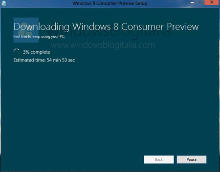 W8 Consumer Preview Dld