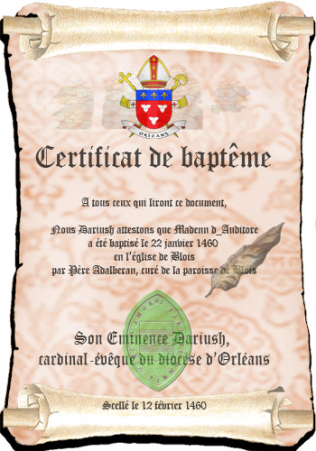 Orléans - Certificats  120213114630522829432981