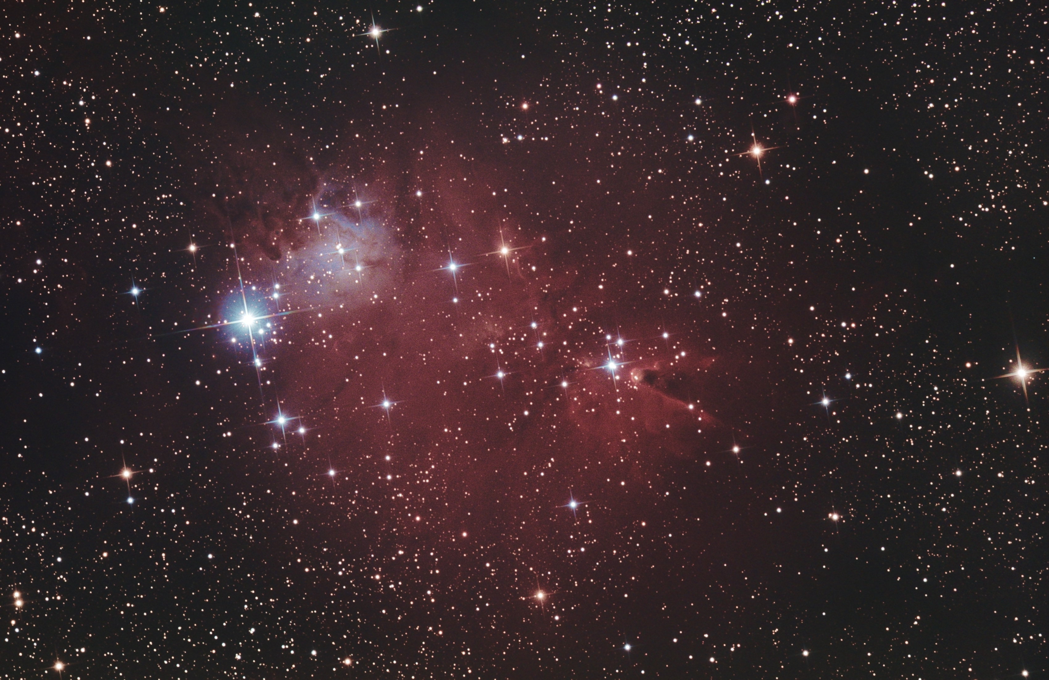 NGC 2264 T200 CLS 27x300sec ps1 web