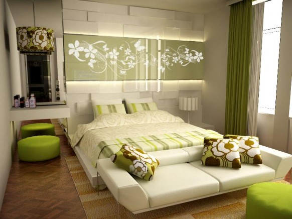 Green_Accented_White_Bedroom_by_RyoSakaZaQ-582x436