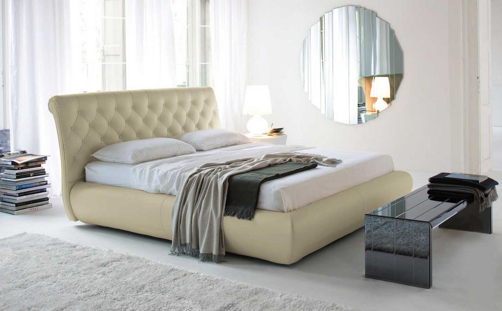luxurious-leather-platform-bed-features-zigzag-lines-Alexander-1