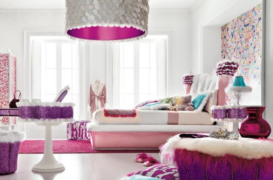 Charming-and-opulent-Pink-girls-room-Altamoda-Girl-6-554x366