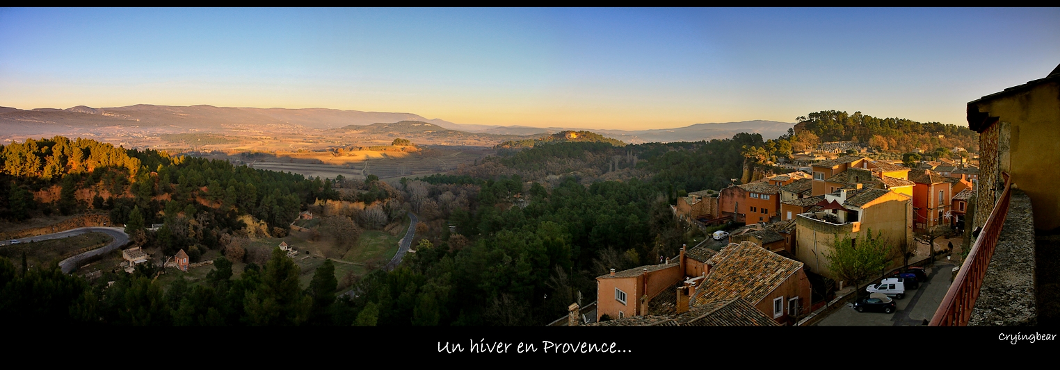 Panorama Roussillon