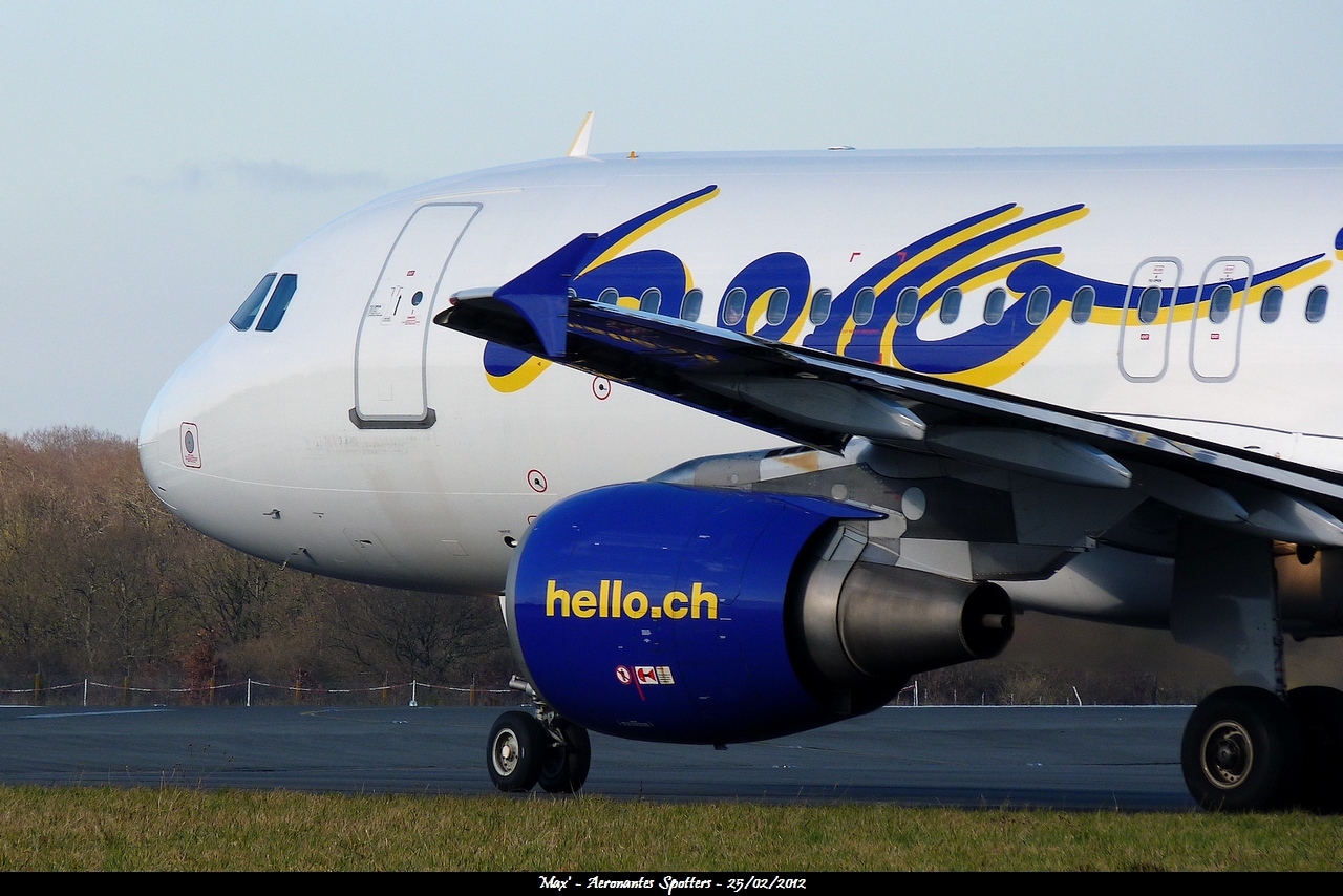 [25/02/2012] Airbus A320 (HB-JIZ) Hello 1202260219421438369493090