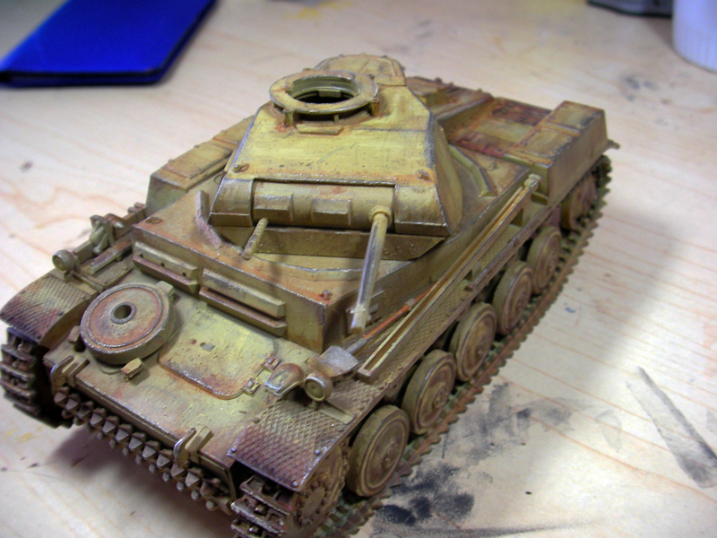 Premier char au 1/35: Panzer Kampfwagen II 120226010733602619494138