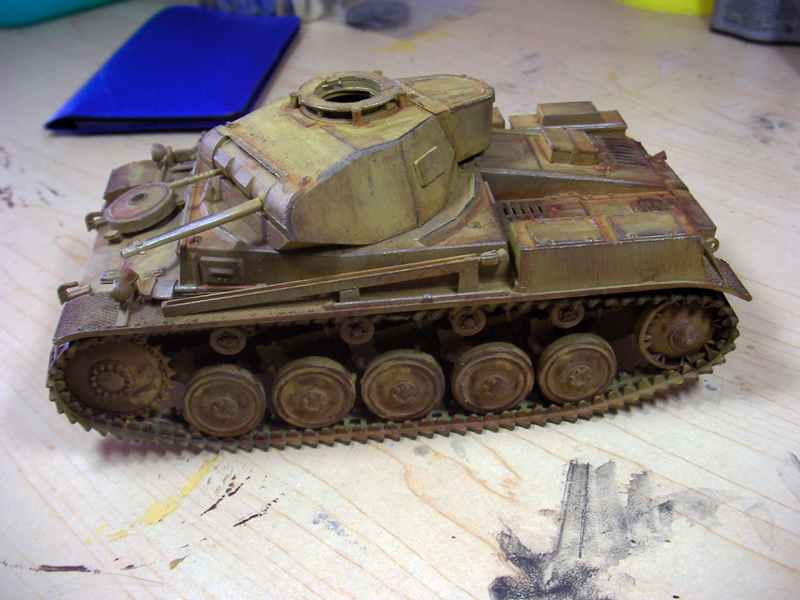 Premier char au 1/35: Panzer Kampfwagen II 120226010733602619494139