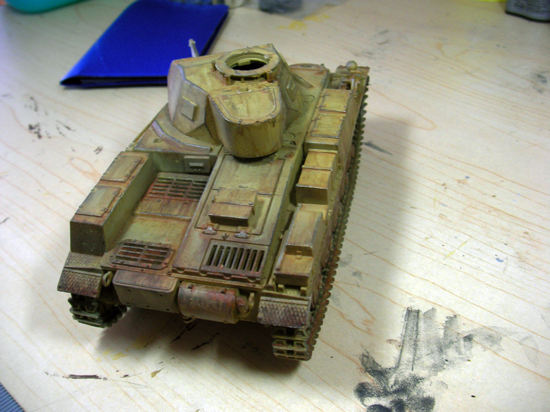 Premier char au 1/35: Panzer Kampfwagen II 120226010733602619494140
