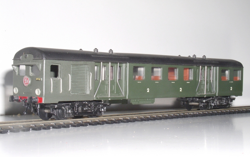1:87 Ho RMA 129 Voiture de Tourisme 1 . Petits Type Uic A4 T4 N°50