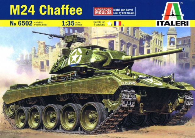 M-24 Chaffee - 1/35e - [Italeri] 1702190710054769014859372