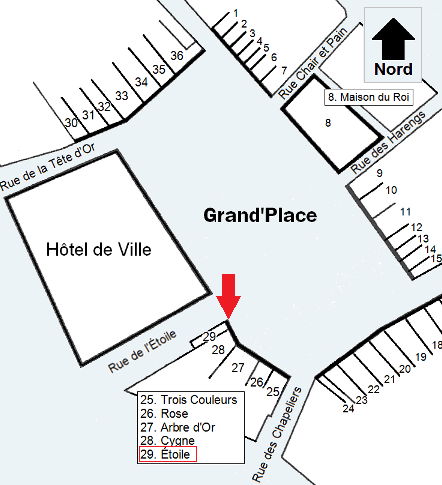 Bruxelles : Grand-Place, Parc Royal, Manneken'Pis... 17030201452119075514886302