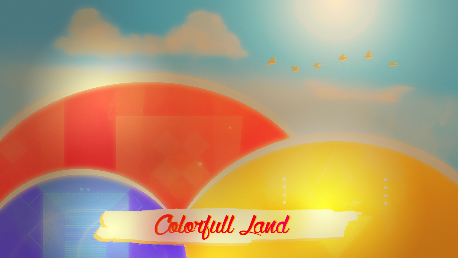 Colorfull land