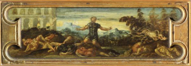 Jacopo tintoretto-Samsone-museo castelvecchio di verona