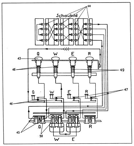 Enigma schema electrique