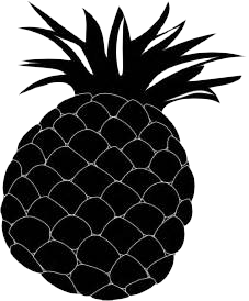 silhouette ananas