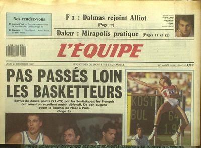 1987-12-27 L'Equipe (couverture)