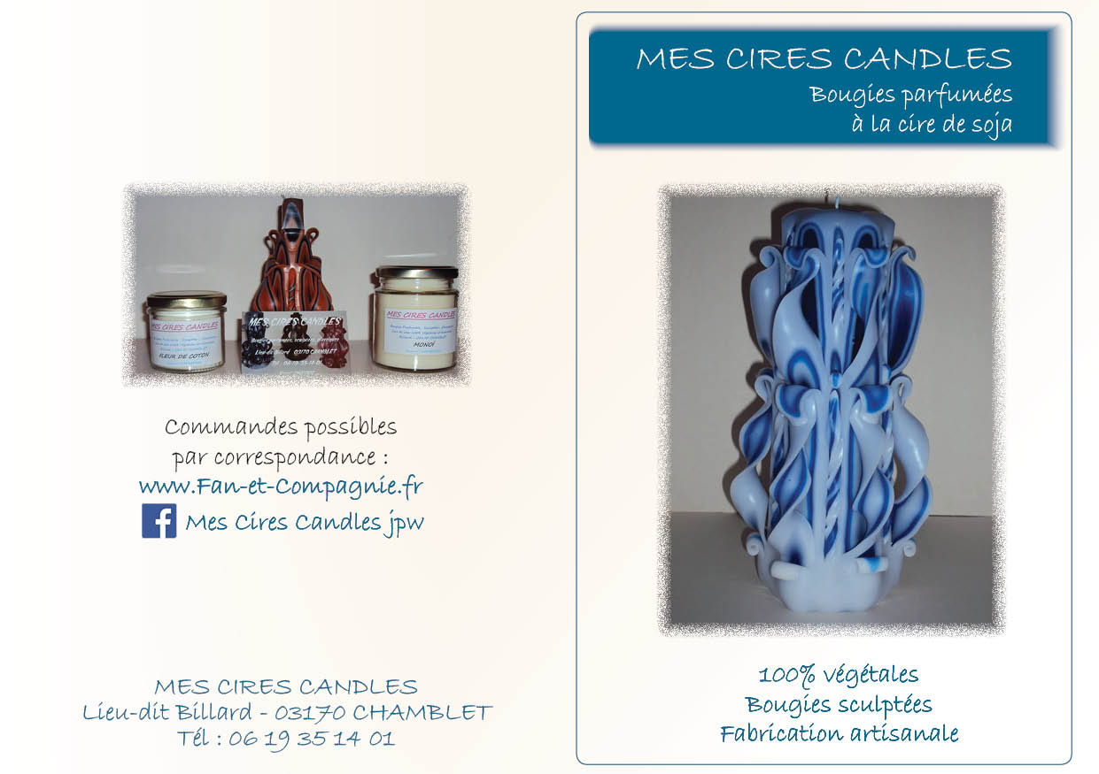 Flyer Mes Cires Candles