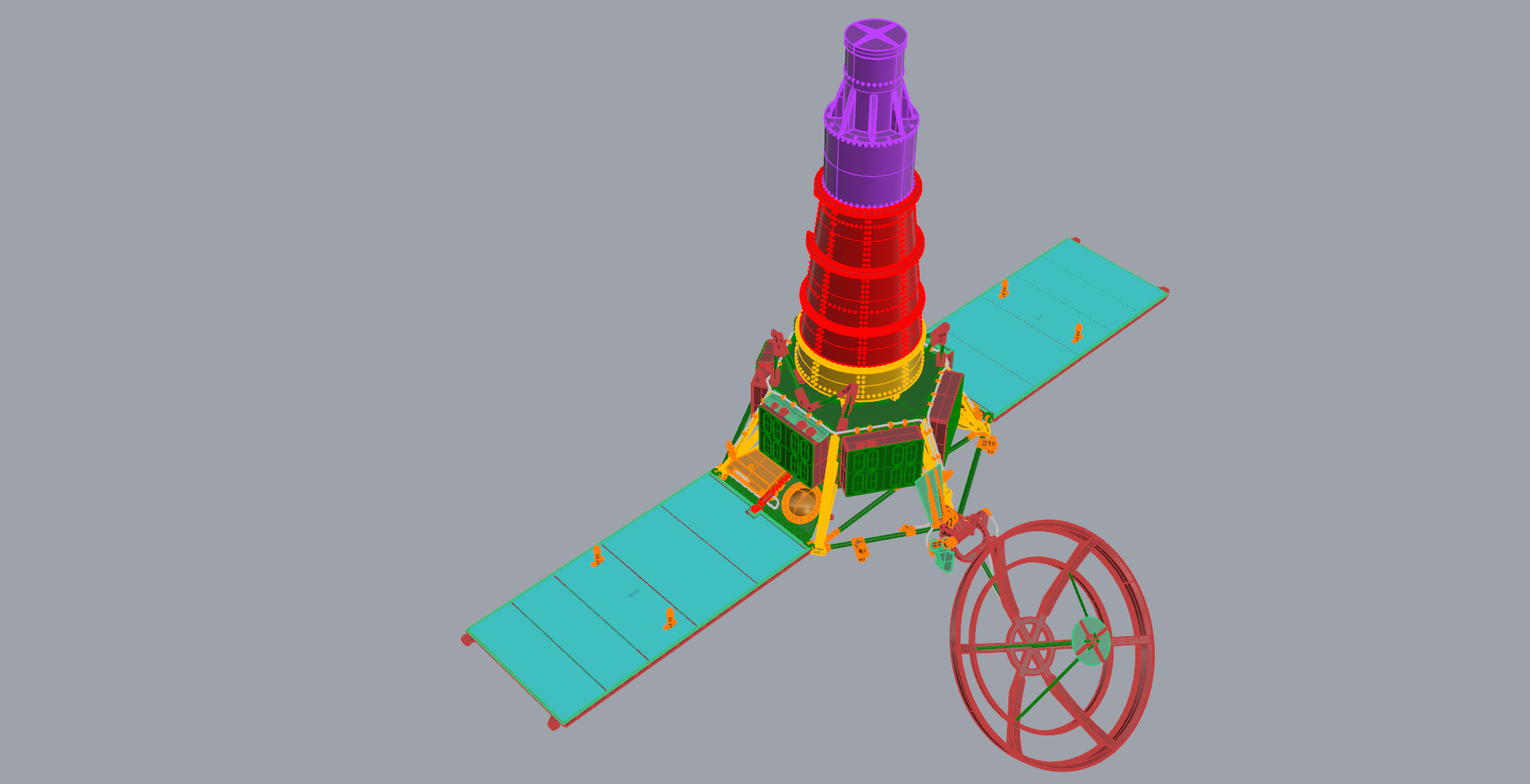 Sonde lunaire Ranger 8  [Prototypage 3D-1/24]- Montage bgire - Page 3 17072612440123134915170983