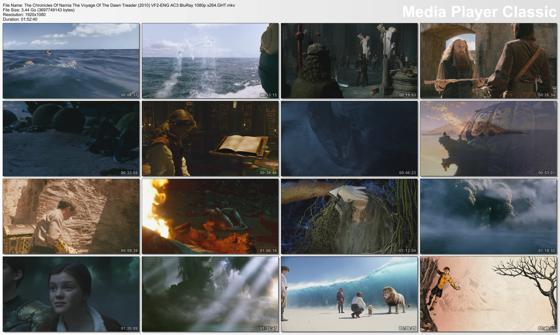The Chronicles Of Narnia The Voyage Of The Dawn Treader (2010) VF2-ENG AC3 BluRay 1080p x264.GHT