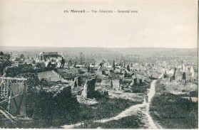 Mars 1918 Bataille de la Somme Caron 13 - Moreuil - Vue gé