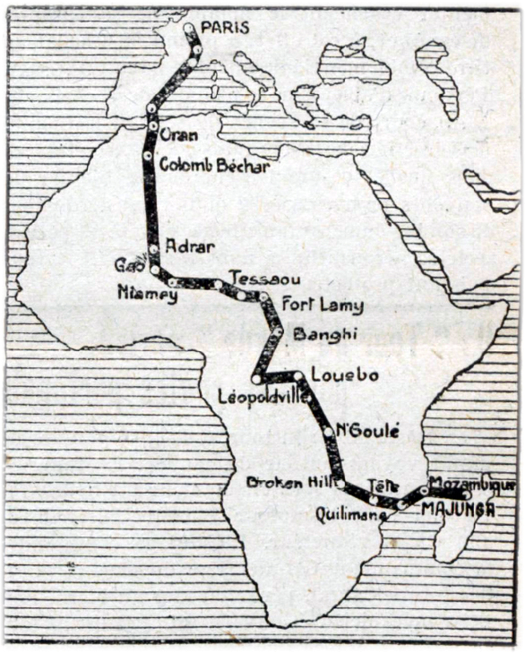 Carte Voyage Africain Dagnaus & Dufert small