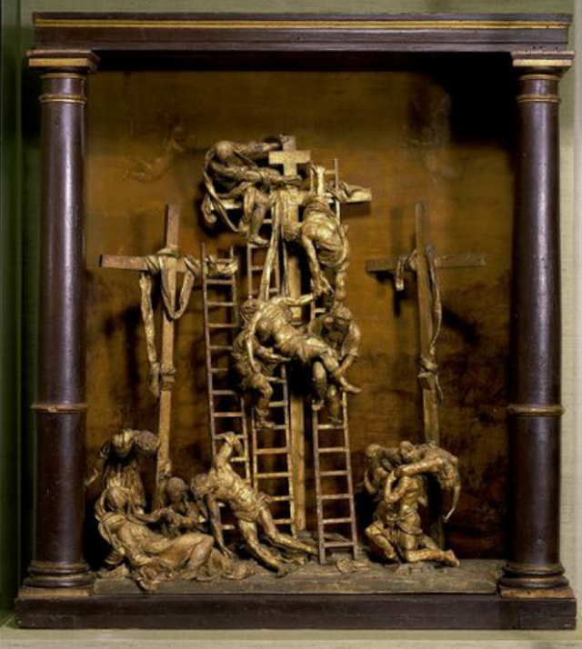 Jacopo Sansovino-maquette descente de croixcire et bois-1513-V&A