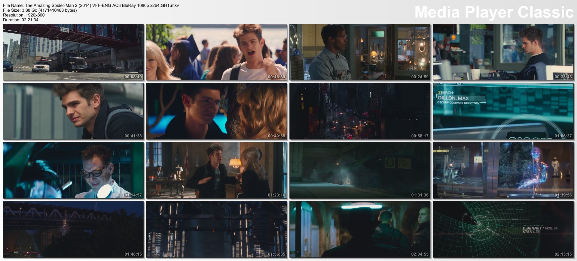 The Amazing Spider-Man 2 (2014) VFF-ENG AC3 BluRay 1080p x264