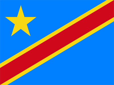 Drapeau Congo-Kinshasa small