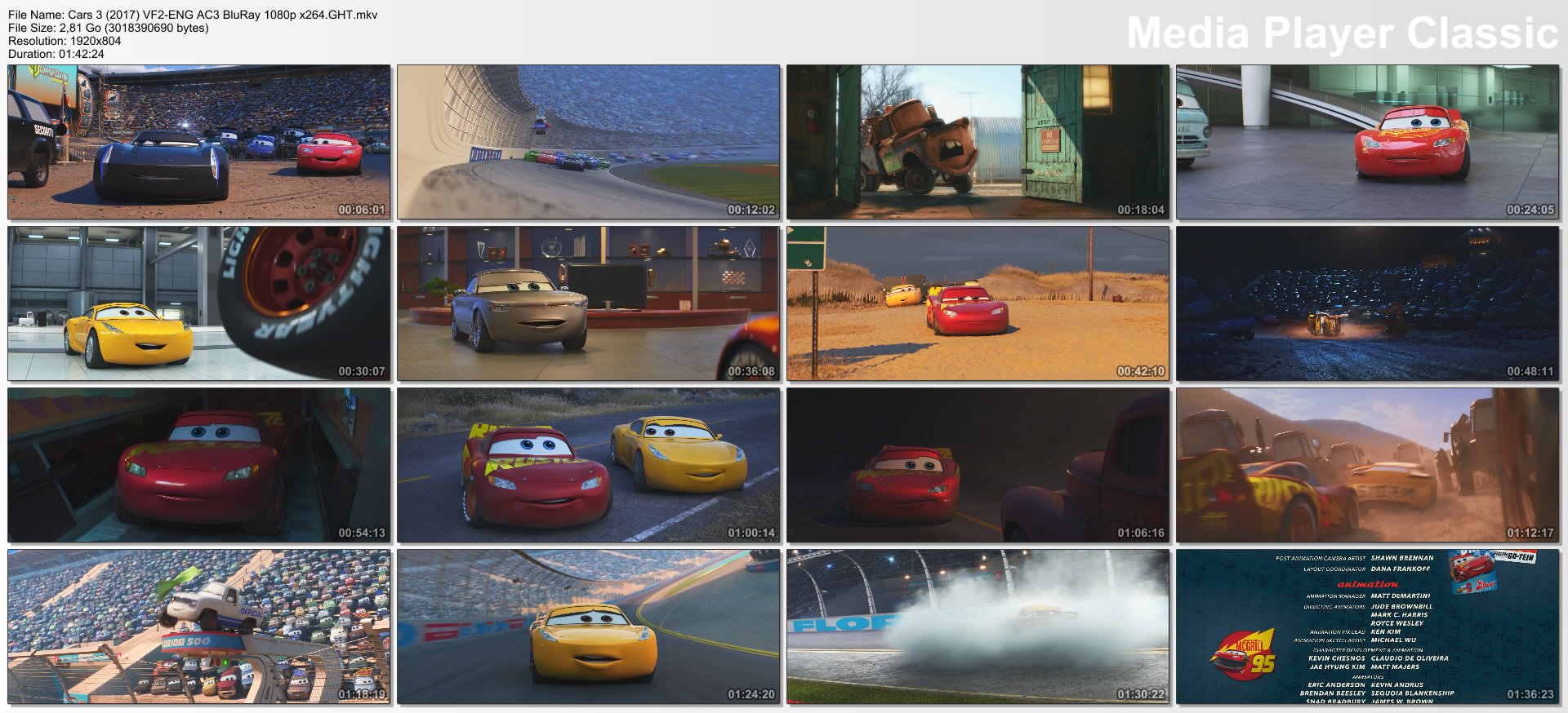 Cars 3 (2017) VF2-ENG AC3 BluRay 1080p x264.GHT