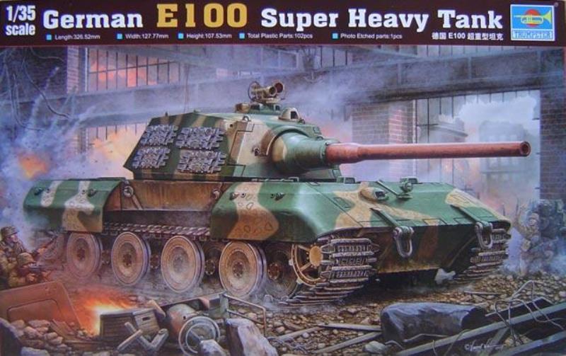 E-100 Super Heavy  Tank - 1/35e [Trumpeter] 1712030429374769015399494