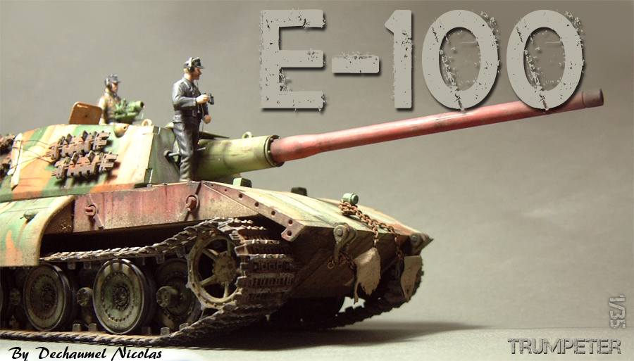 E-100 Super Heavy Tank - 1/35e [Trumpeter]