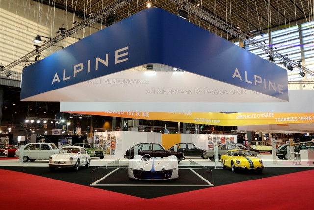 Alpine souffle ses soixante bougies à Rétromobile  180127055450788615507584