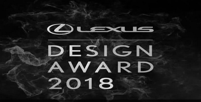 Annonce Des Finalistes Du Prestigieux Lexus Design Award 2018 Sur Le Thème : "CO-" 180131082313788615525303