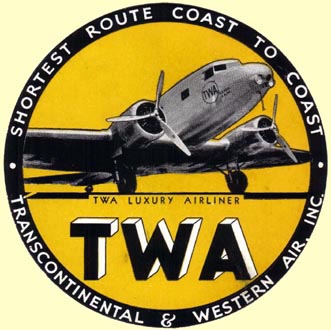 TWA 1934 sticjker small