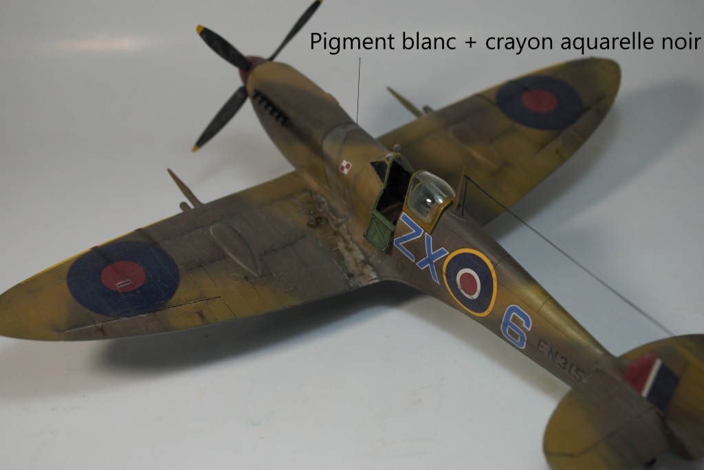 [Concours Désert] Spitfire Mk IXc "early" - Eduard 1/48 - Un avion polonais du "Cirque Skalski" dans le désert... - Page 3 18020607262022113415540629