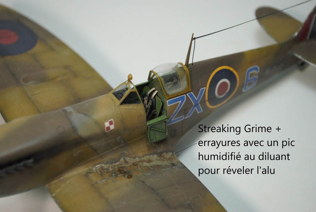 [Concours Désert] Spitfire Mk IXc "early" - Eduard 1/48 - Un avion polonais du "Cirque Skalski" dans le désert... - Page 3 18020607262922113415540638