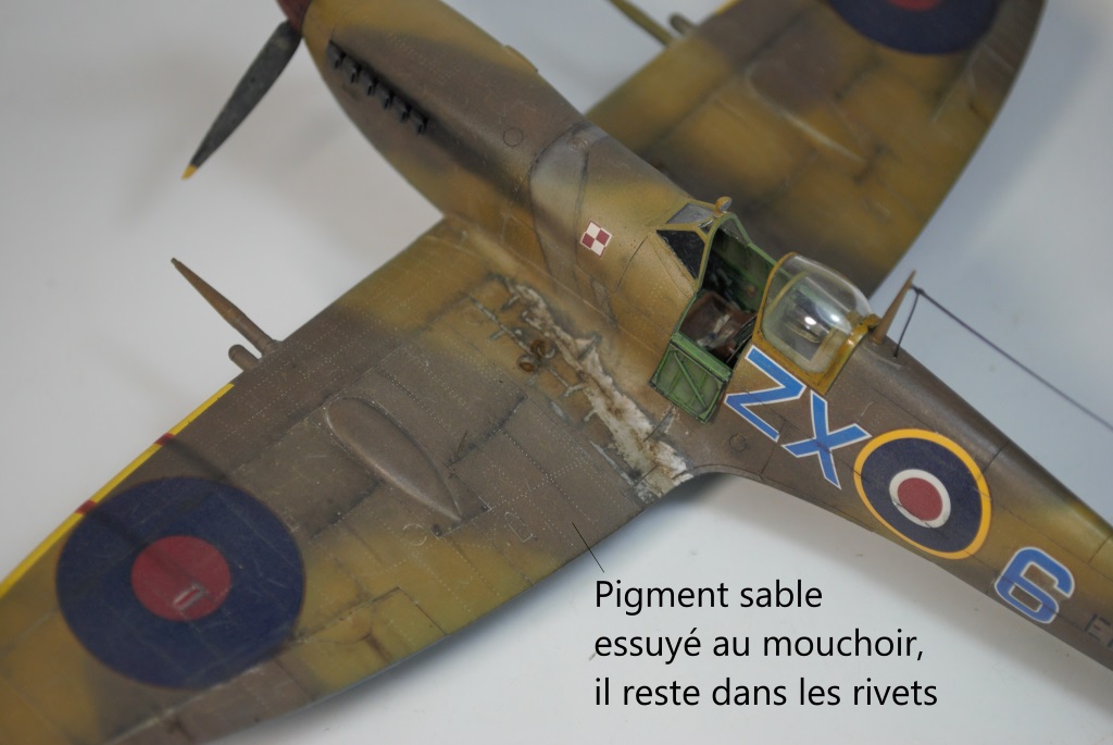 [Concours Désert] Spitfire Mk IXc "early" - Eduard 1/48 - Un avion polonais du "Cirque Skalski" dans le désert... - Page 3 18020607263322113415540644